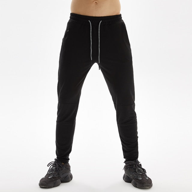 Jogging premium tapered noir pour crossfit, calisthenics ou fitness